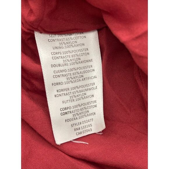 Bibi Women Cold Shoulder Long Sleeve Tiered Dress Size L - Picture 11 of 13